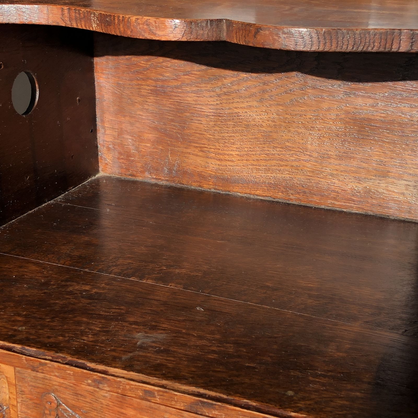19th Century Bedside Pine Table, Louis XV Provençal Style photo buy