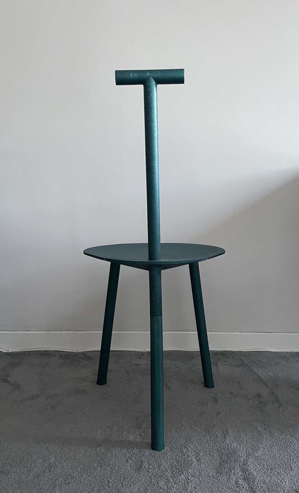 Toogood Spade Chair, Aluminium Anodised Green