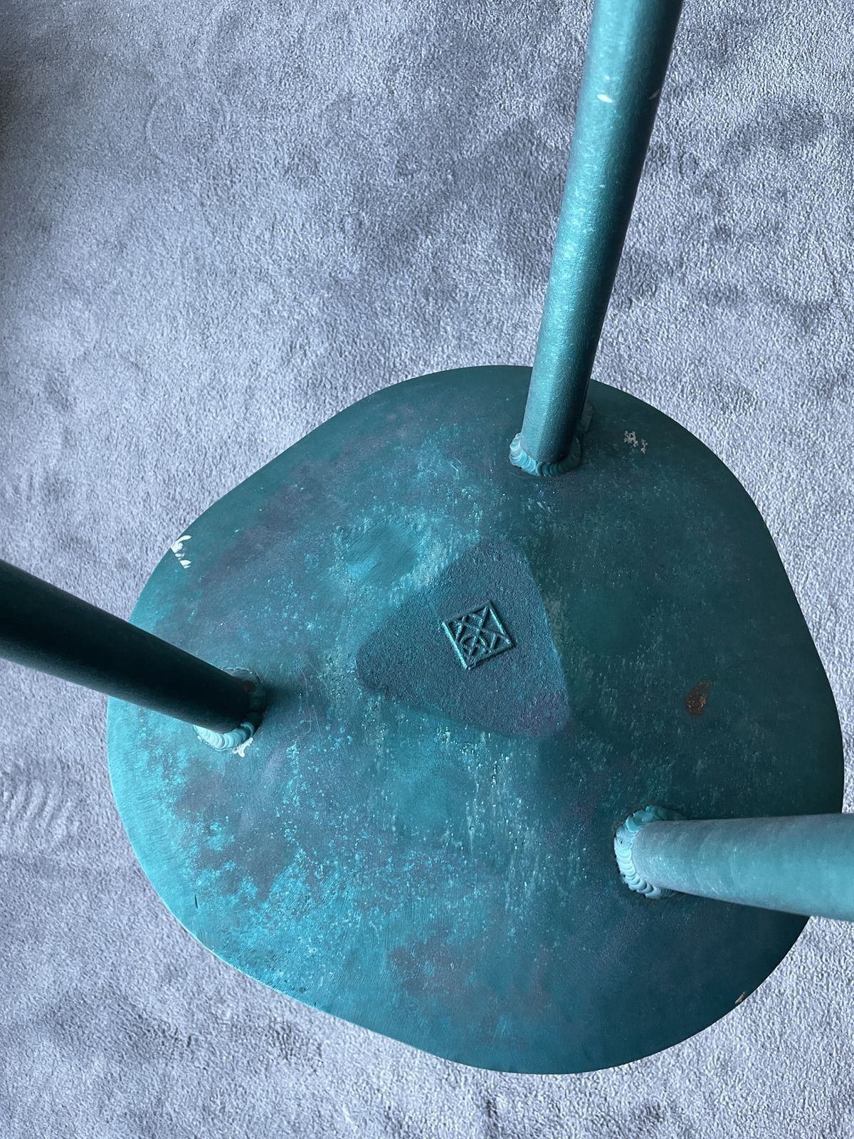 Toogood Spade Chair, Aluminium Anodised Green photo 1500.0