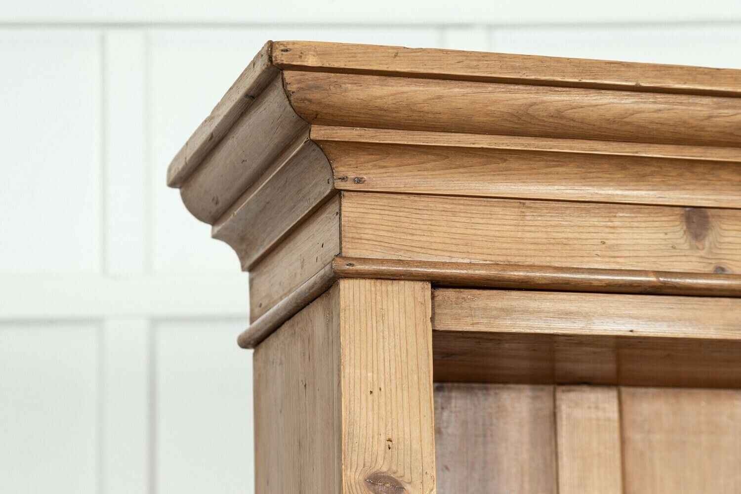 photo for sale Large 19thc English Pine Bookcase / Dresser