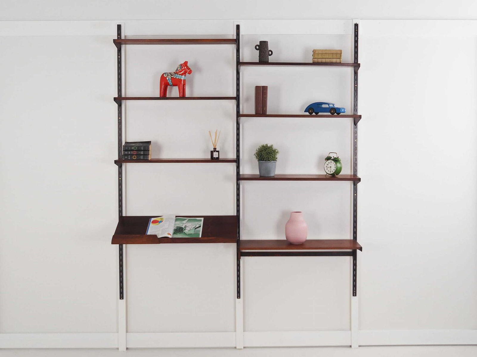 Vintage System Bookcase, Danish Design, 1960s, Designer: Kai Kristiansen photo furniture