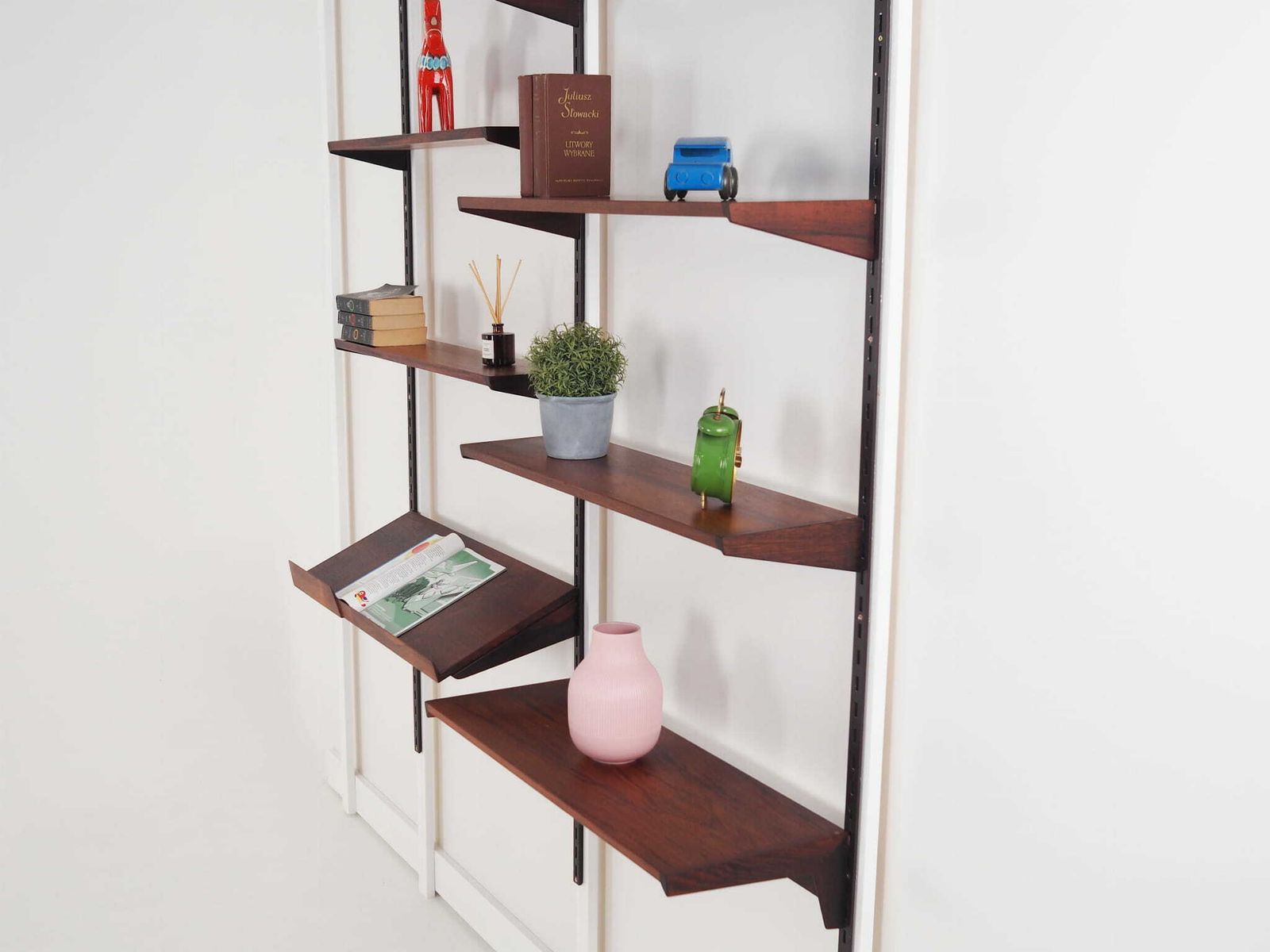Vintage System Bookcase, Danish Design, 1960s, Designer: Kai Kristiansen photo vintage