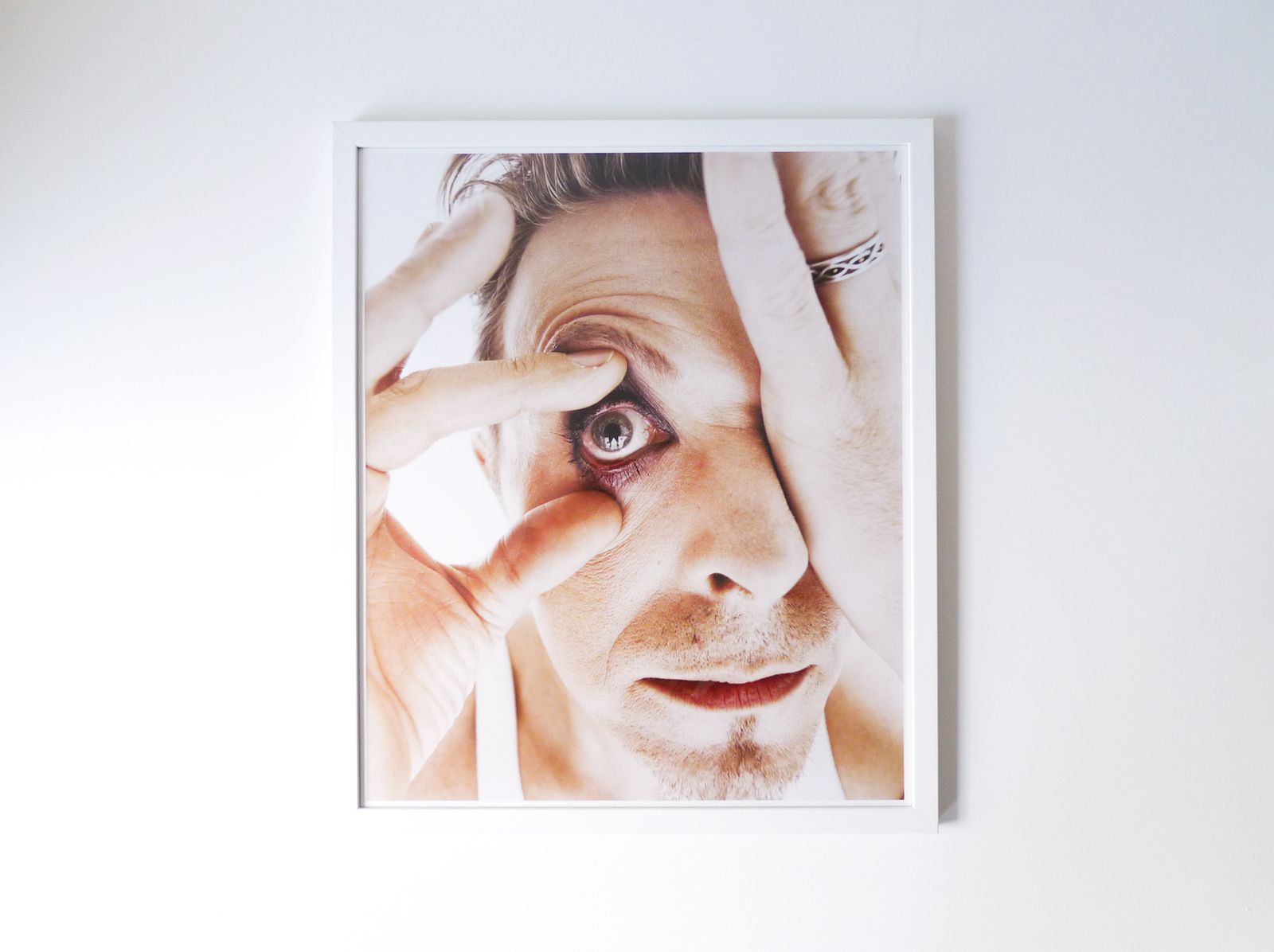 Limited Edition Signed “Bowie’s Eye" Print By Rankin, 1995
