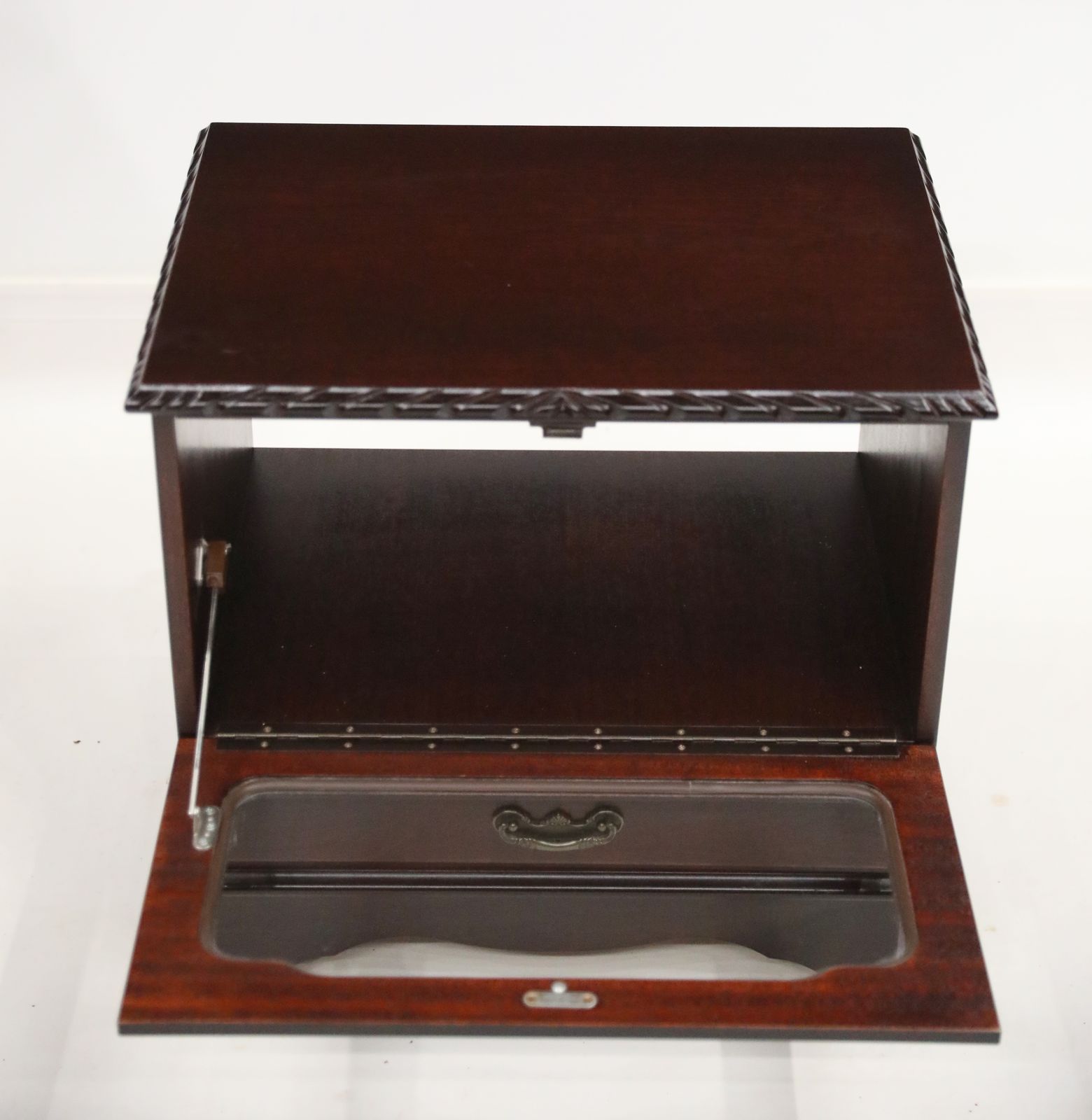 Modern Television Stand With Media Box Area And Drawer Free Uk Delivery photo Furniture