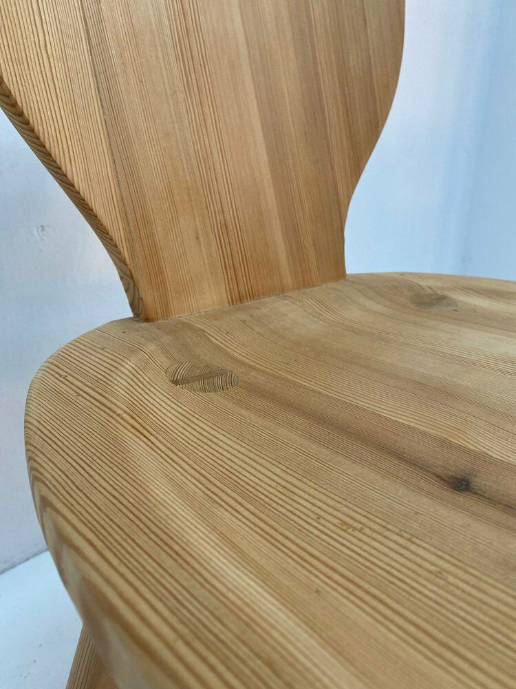 Sörgården Chairs In Pine By Carl Malmsten For Svensk Fur, 1950s, Set Of 4 photo furniture