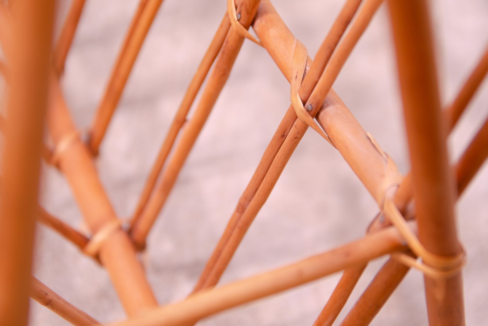 148.0 Mid Century Rattan Magazine Rack By Jan Kalous For úluv, 1960´S, Czechoslovakia photo