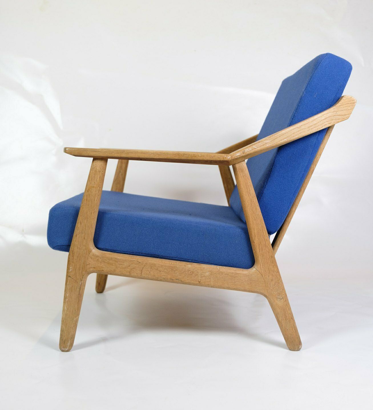Armchair In Oak By H. Brockmann Petersen From 1960s photo buy