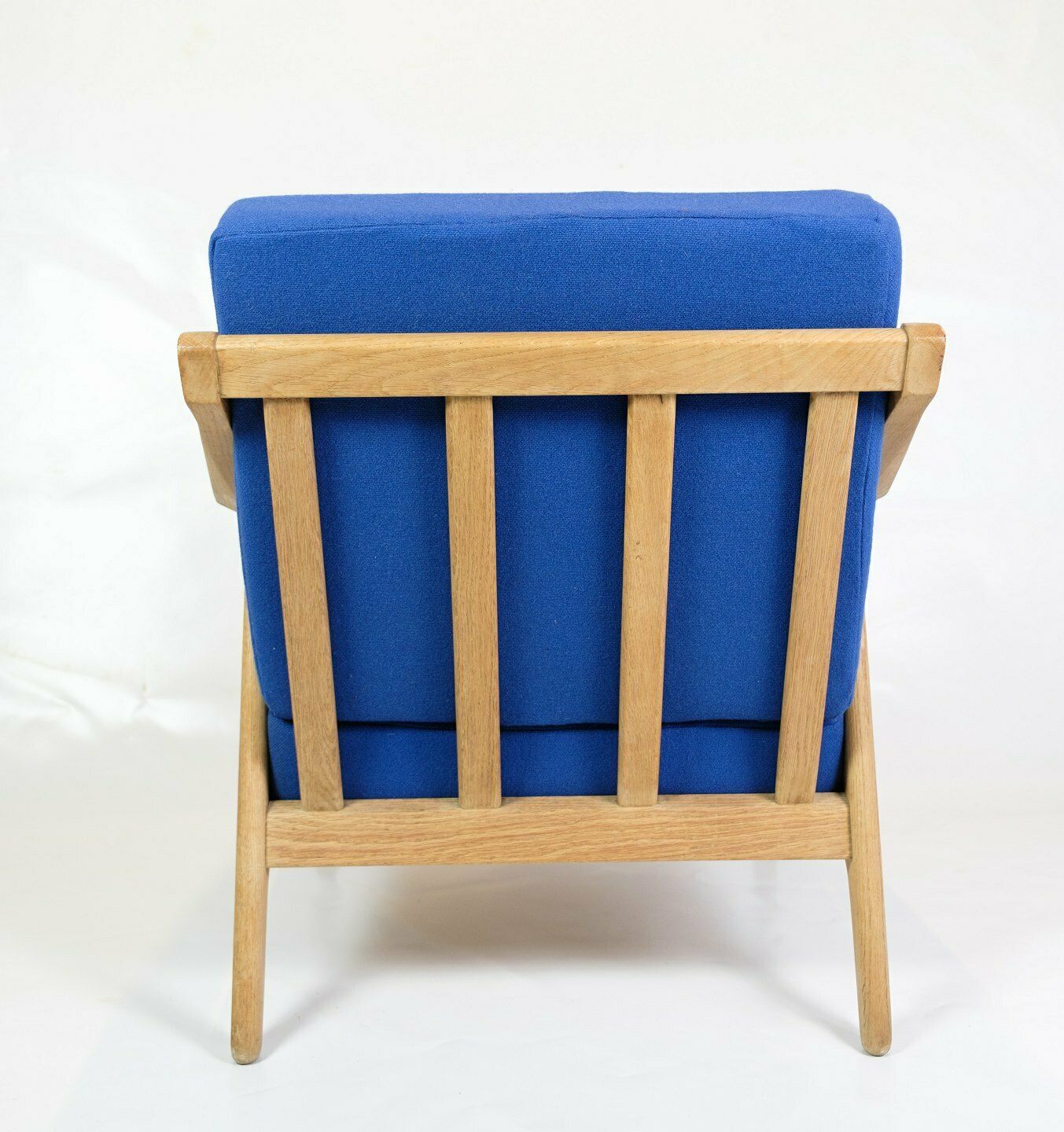 Armchair In Oak By H. Brockmann Petersen From 1960s photo vintage