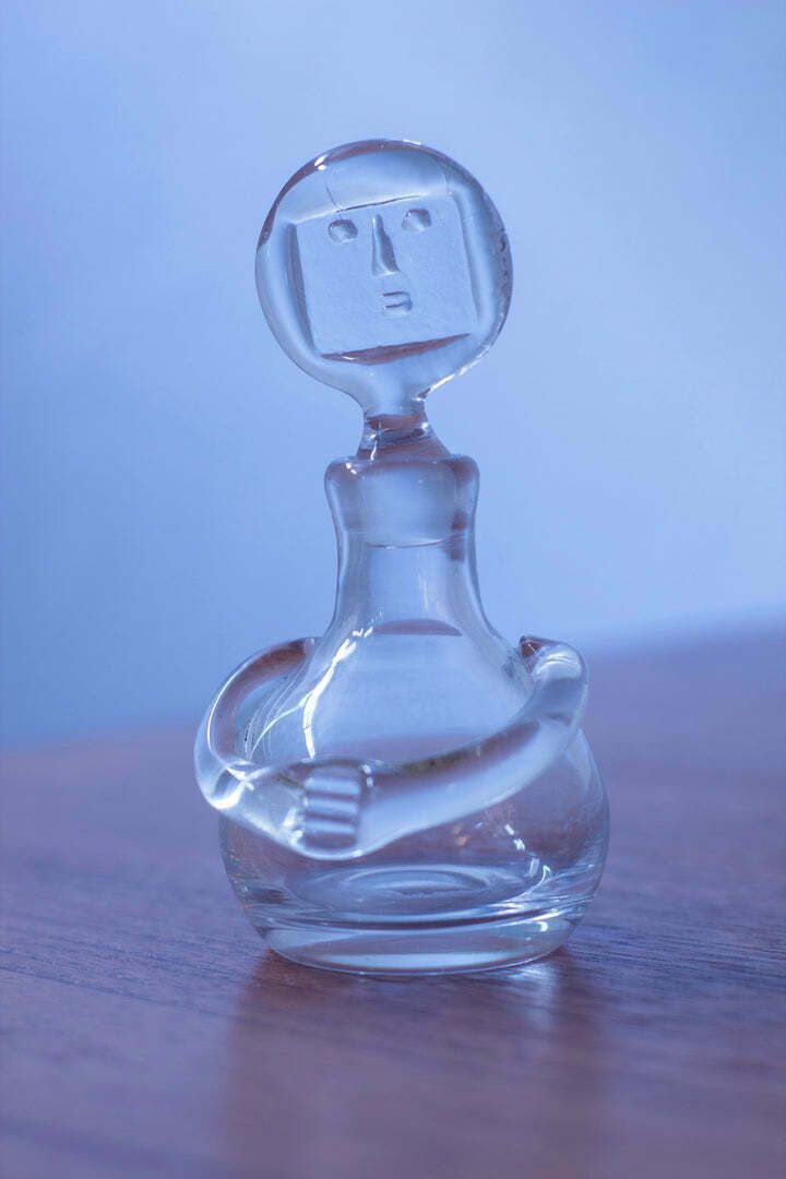 "People" Decanter By Erik Höglund No.3 photo vintage