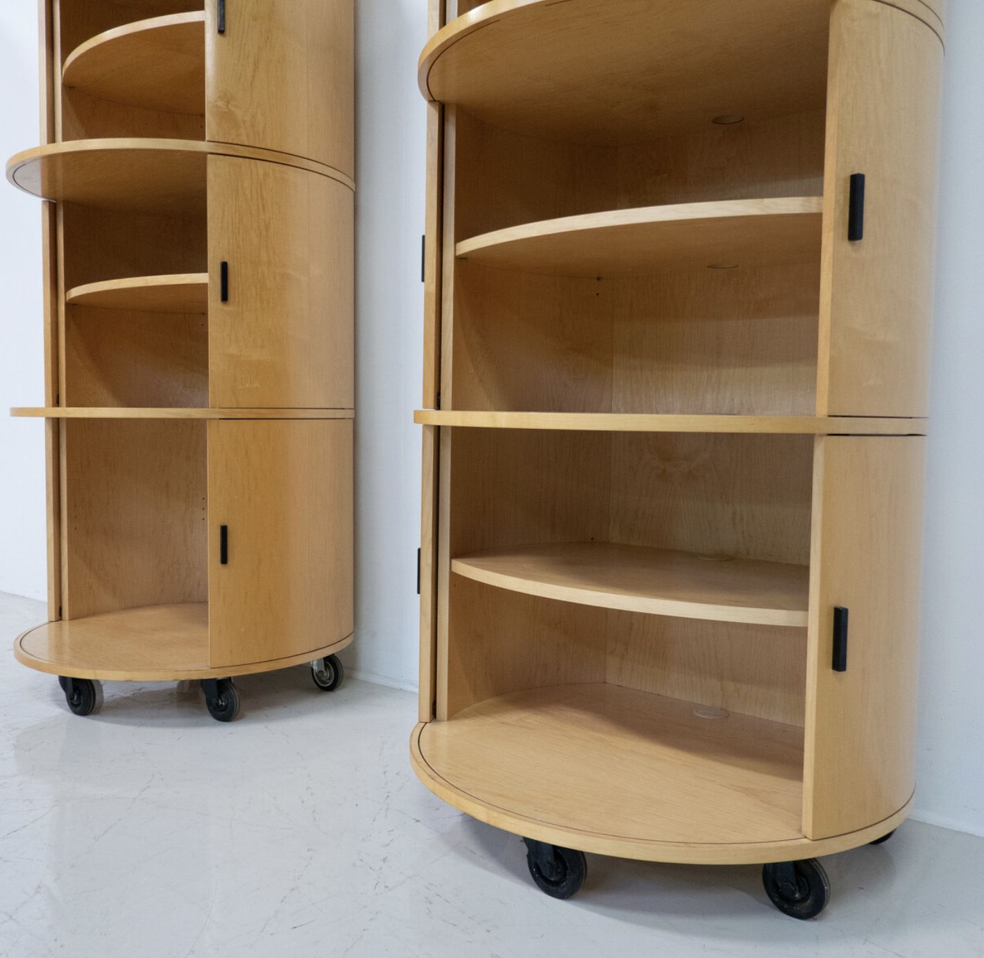 Mid Century Modern Round Cabinets ‘Big O’ By Dirk Meylaerts, 1990 photo furniture