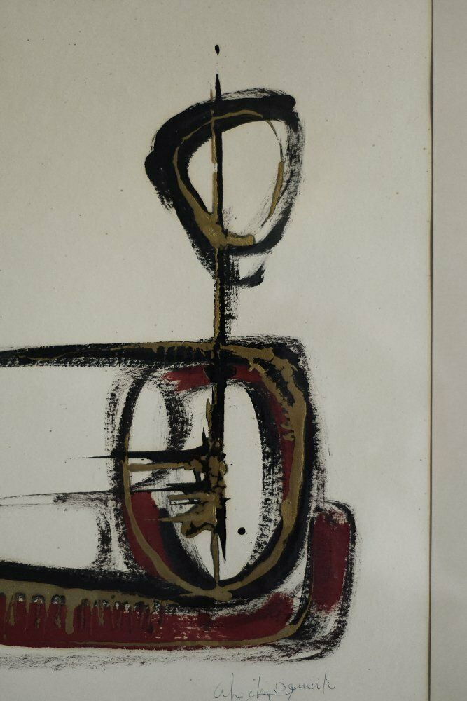 Exhibition Poster By Aurelio Teno, Denmark, 1965, Framed photo for sale