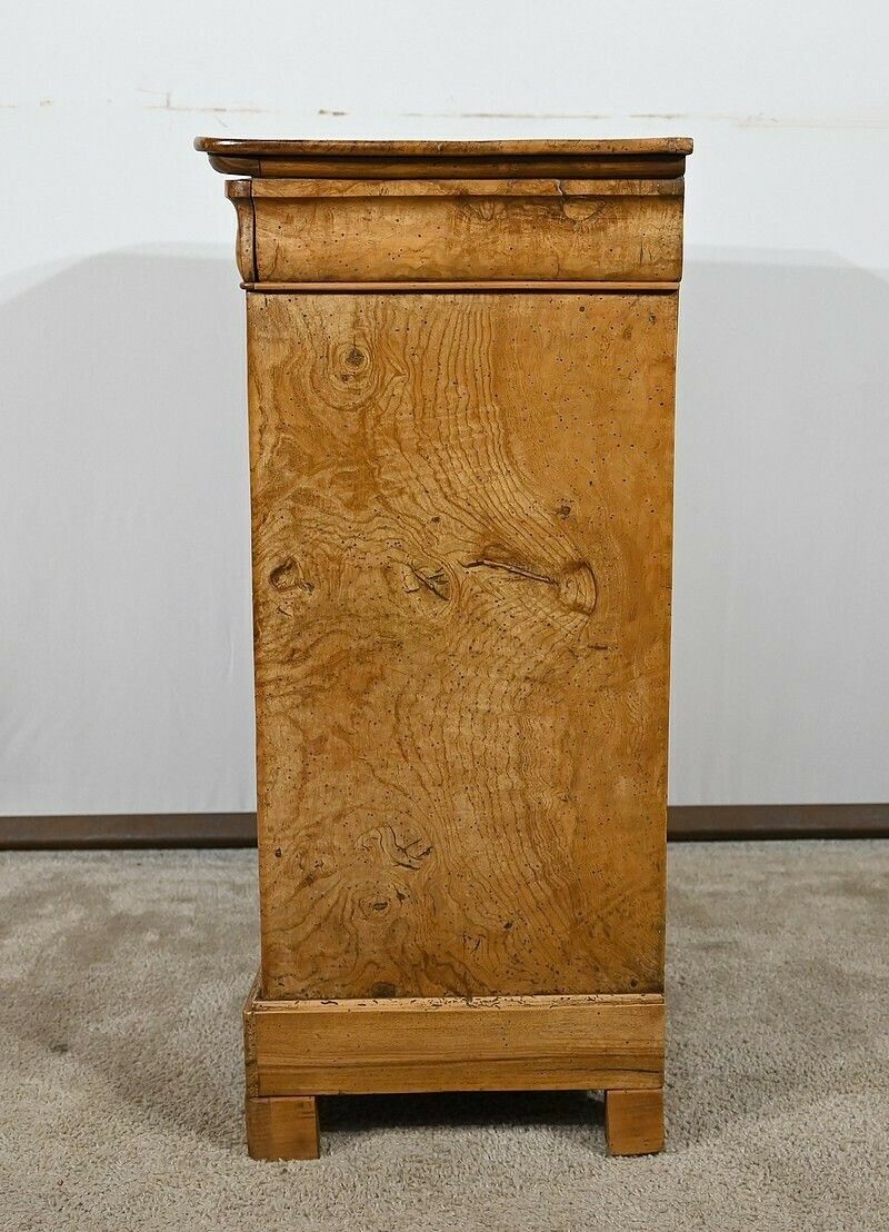 photo vinterior Ash Bedside Table, Restoration Period – 1st Part 19th Century