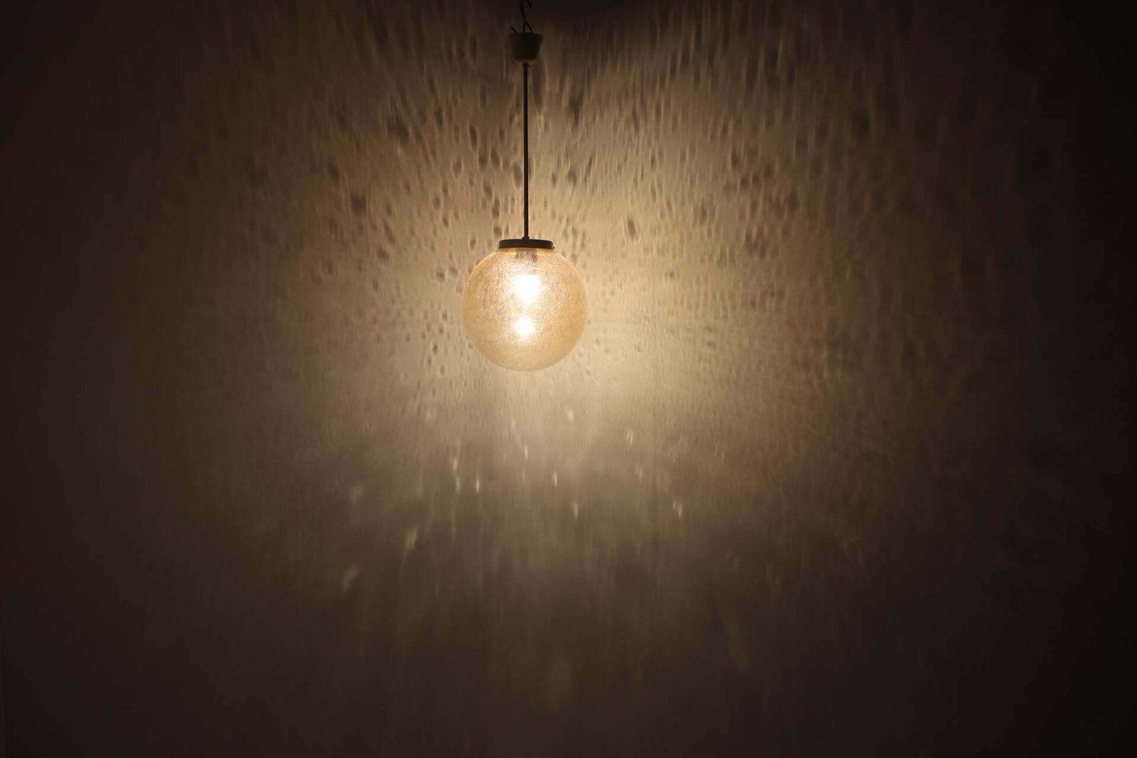 Mid Century Brass And Glass Chandelier By Valasske Mezirici, 1970's photo buy