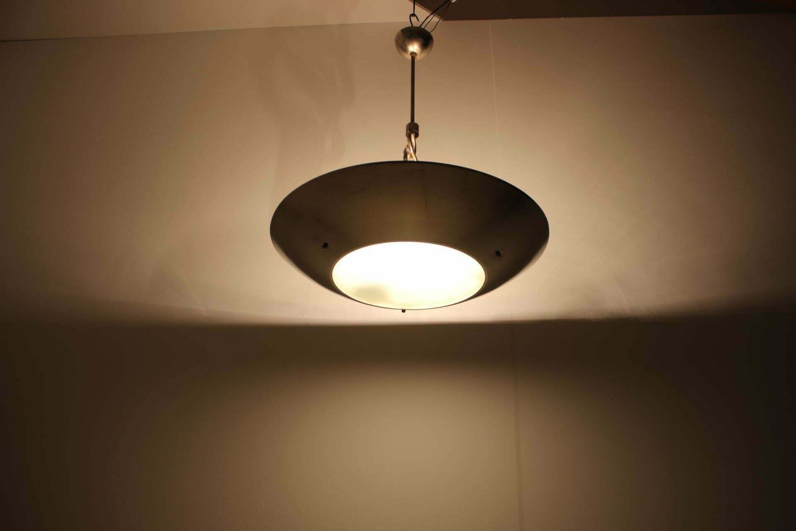 photo furniture Art Deco Chrome Pendant Light By Designer Franta Anyz, Czechoslovakia, 1930's