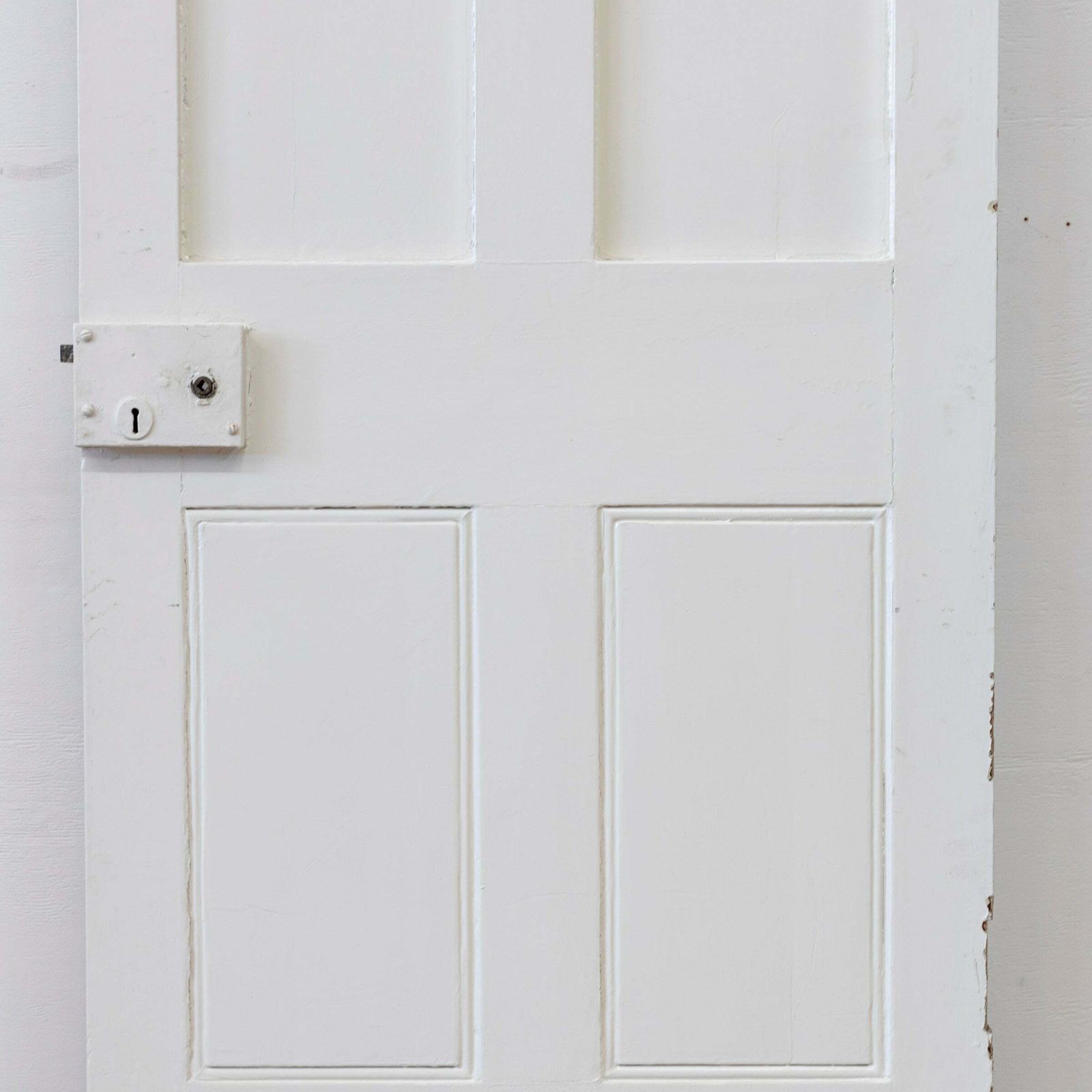 Home Fixtures Reclaimed 4 Panel Door 203.5cm X 83.5cm photo