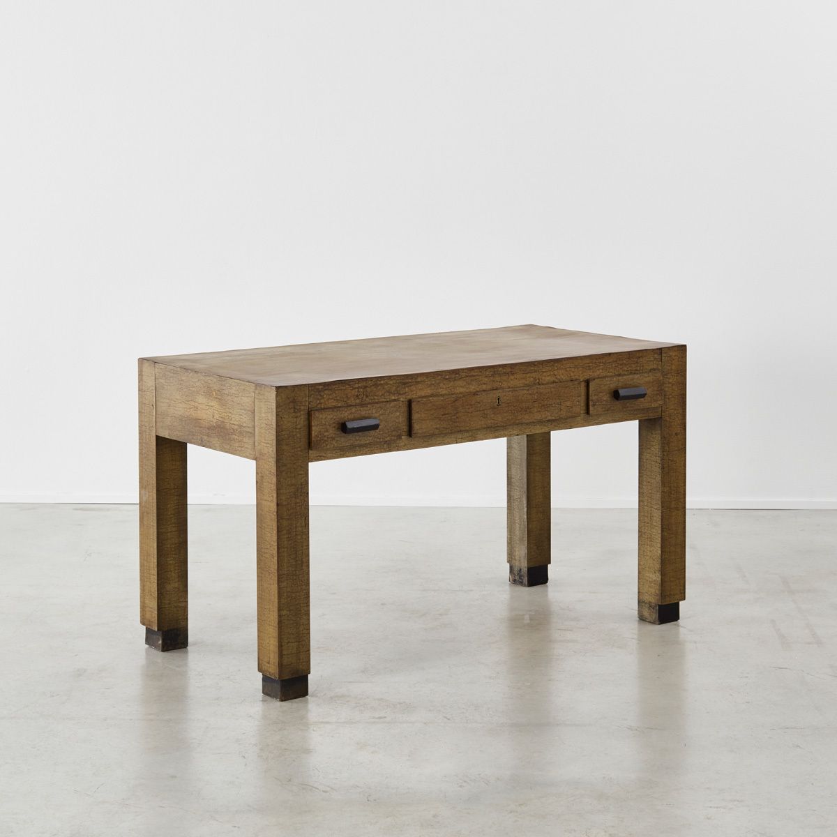 Montalcini & Pagano Desk Cartiere Giacomo Bosso, Italy 1920s