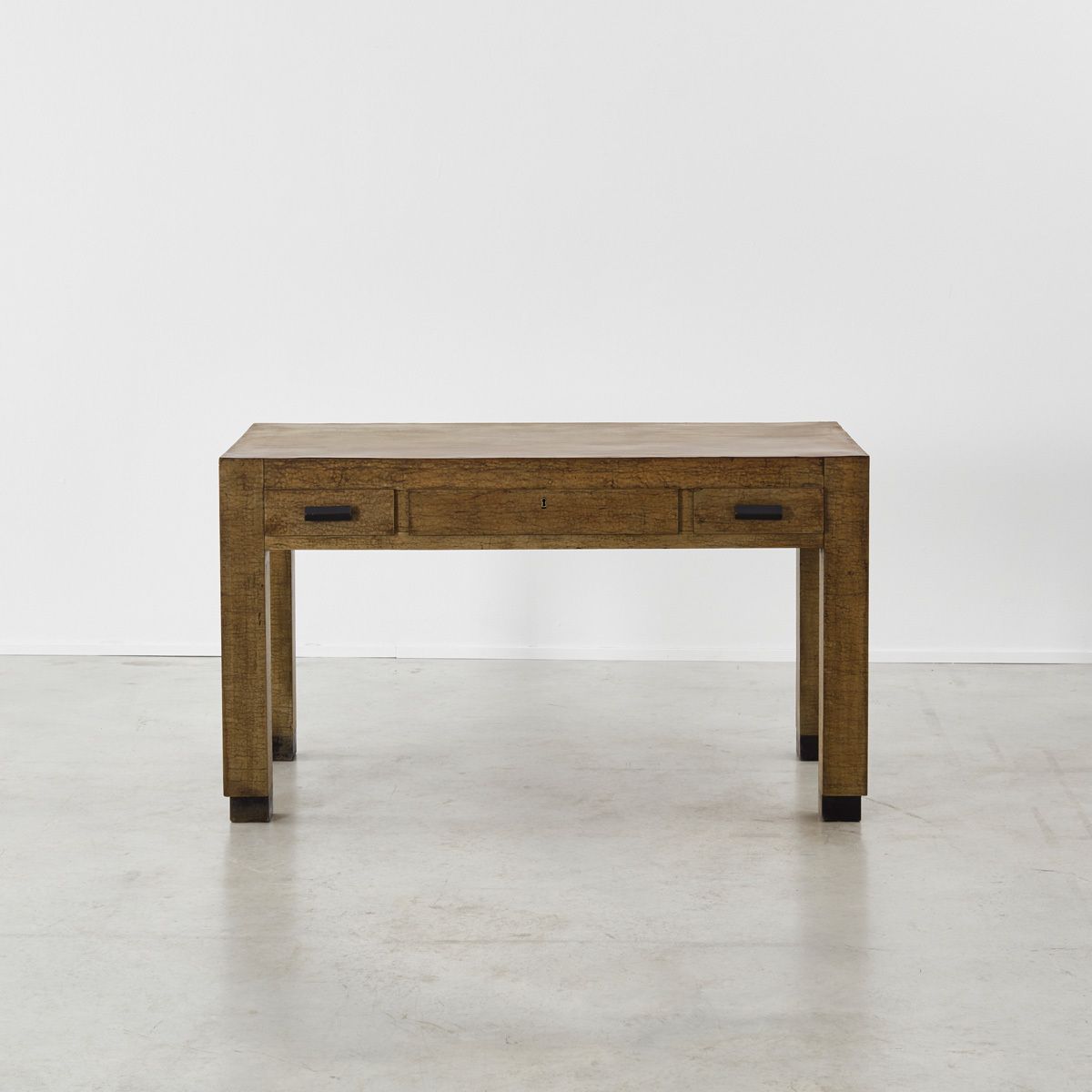 Montalcini & Pagano Desk Cartiere Giacomo Bosso, Italy 1920s photo for sale