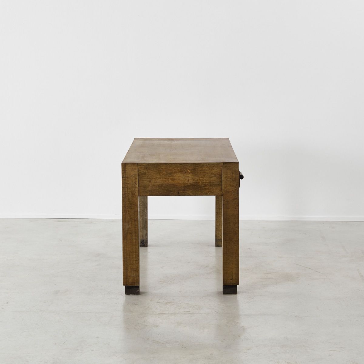 Montalcini & Pagano Desk Cartiere Giacomo Bosso, Italy 1920s photo Furniture