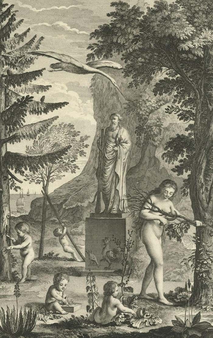 Allegory Of Surgery Engraving With Etching By B. L. Prevost, 1779 photo furniture