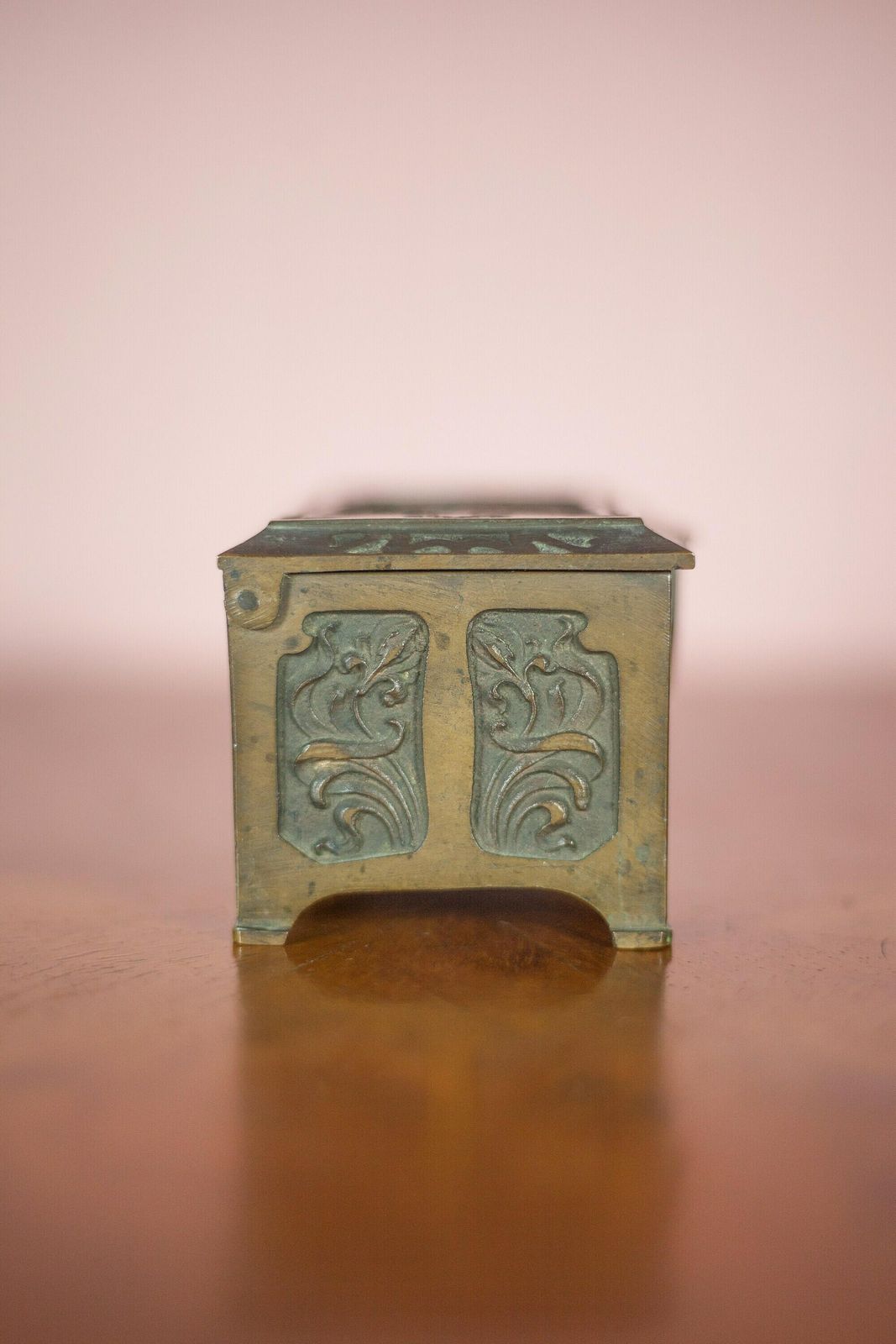 Bronze Chest, Bronze, Art Nouveau, Boudoir, Collection, Jewel Box photo 238.0
