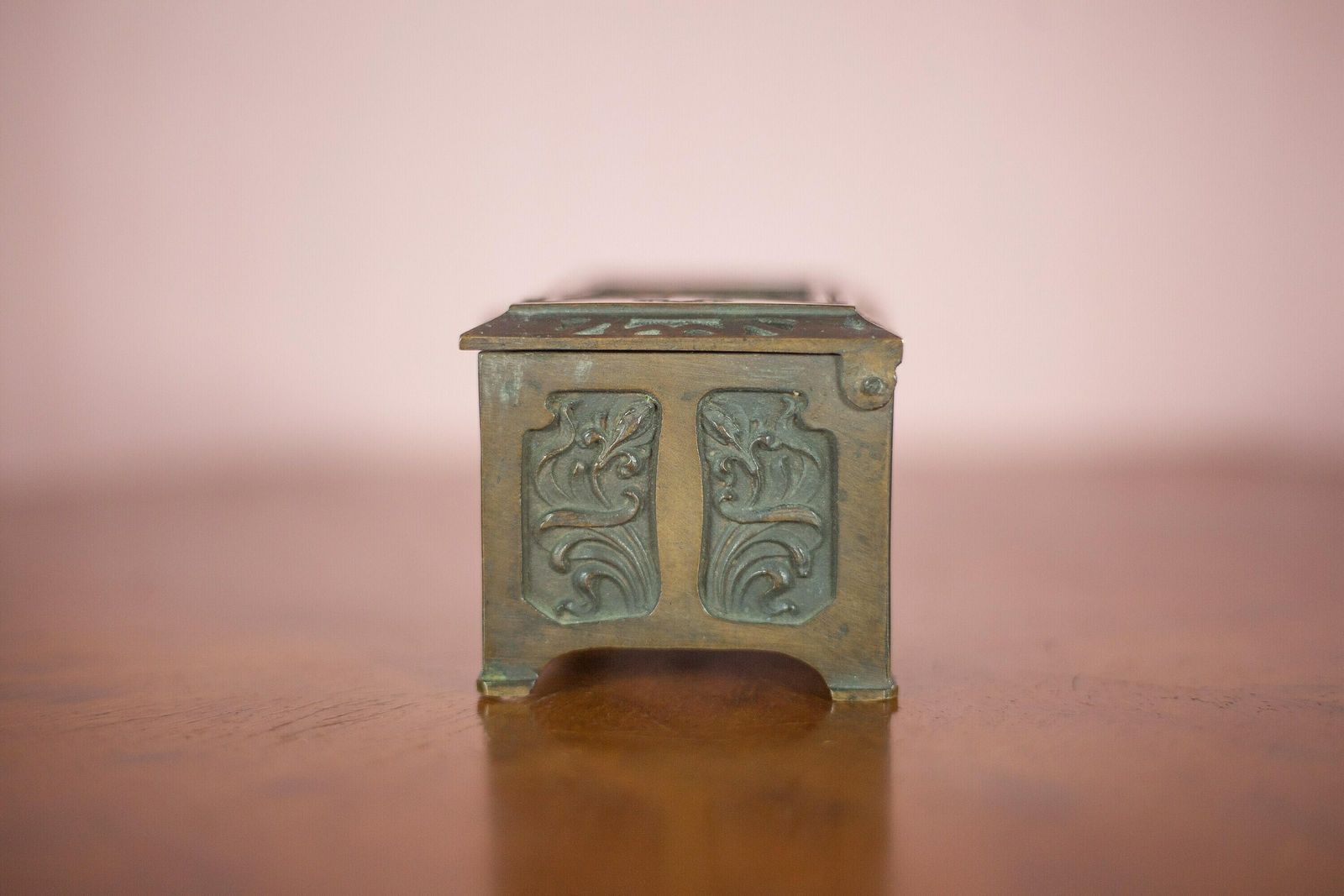 photo for sale Bronze Chest, Bronze, Art Nouveau, Boudoir, Collection, Jewel Box
