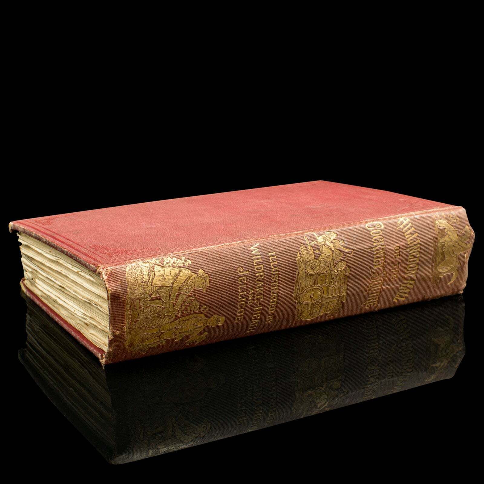 Antique Book In Case, Hillingdon Hall Or The Cockney Squire, English, Victorian photo for sale