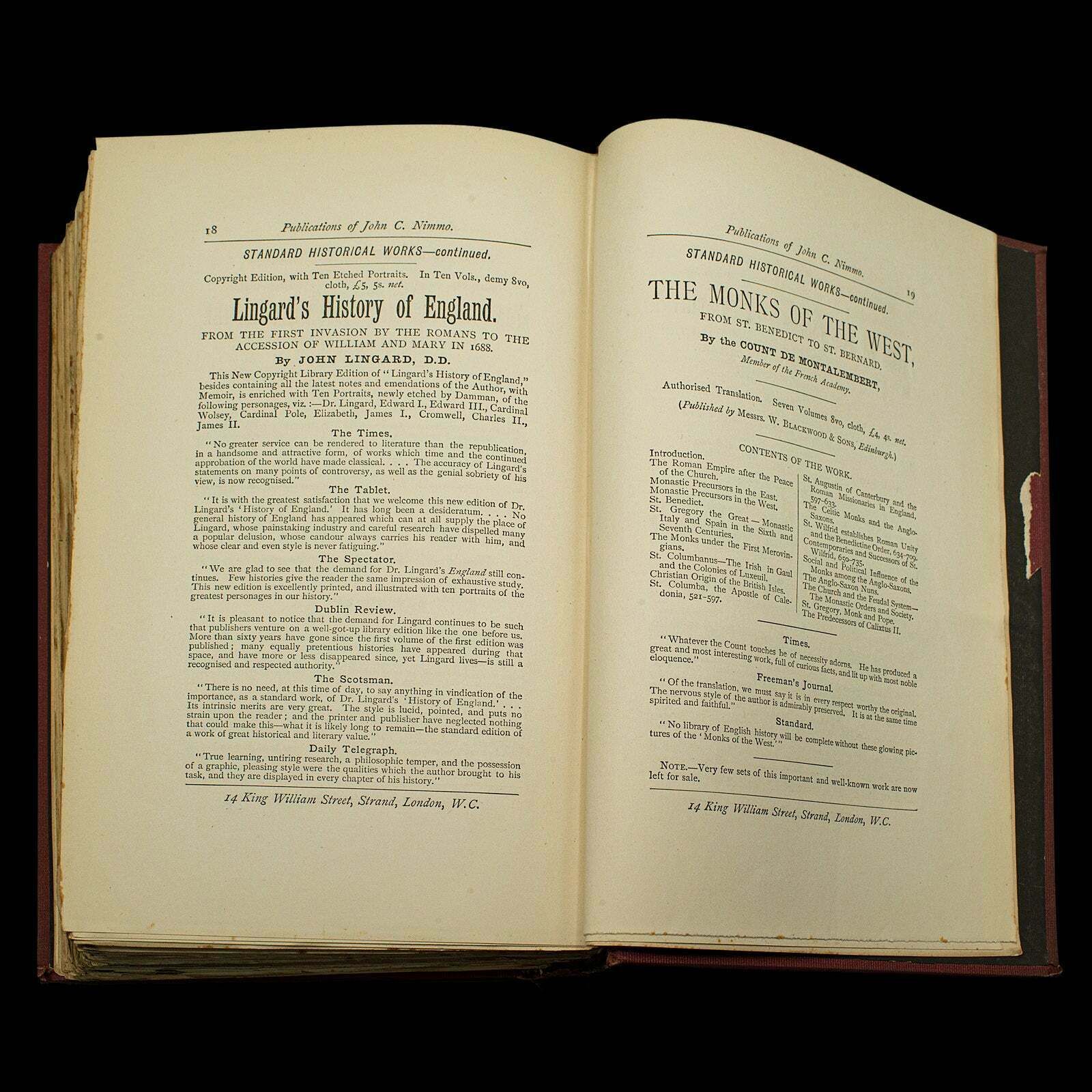 175.0 Antique Book In Case, Hillingdon Hall Or The Cockney Squire, English, Victorian photo