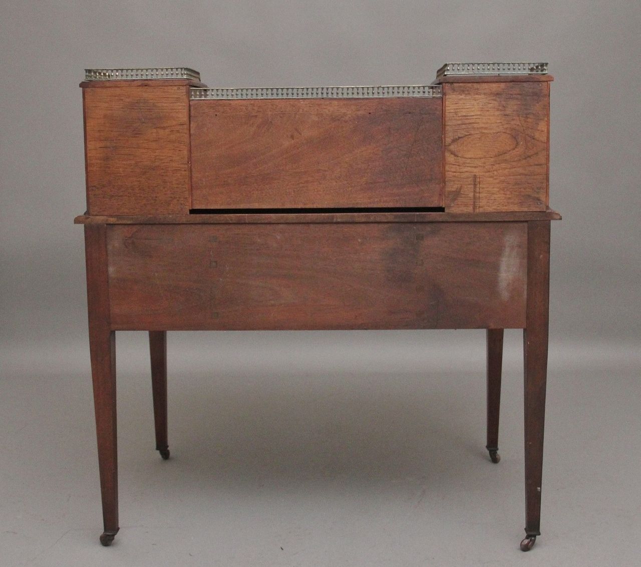 19th Century Mahogany Inlaid Writing Desk photo vinterior