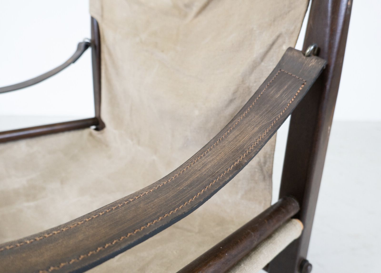 Pair Of Safari Armchairs By Gianfranco Legler For Zanotta, 1960s photo vinterior
