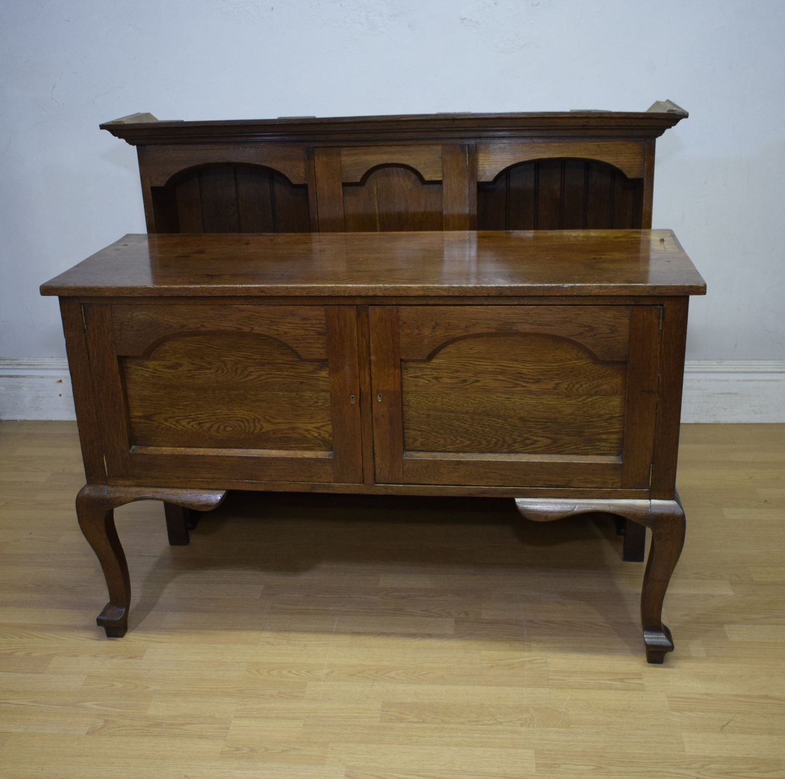 Arts & Crafts Oak Dresser & Rack photo furniture