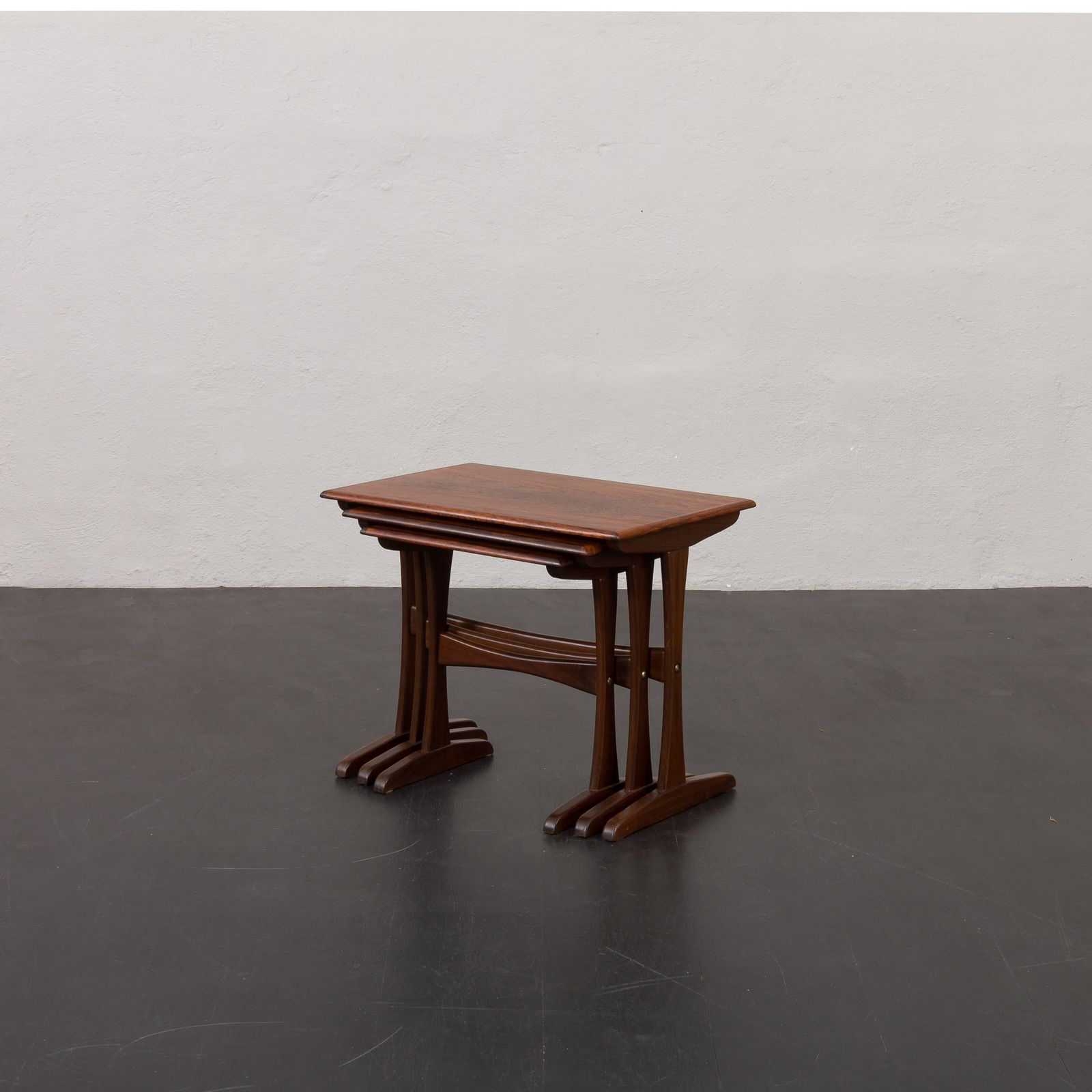 photo for sale Kai Kristiansen Rosewood Nesting Tables For Vildbjerg Möbelfabrik, Denmark 1960s