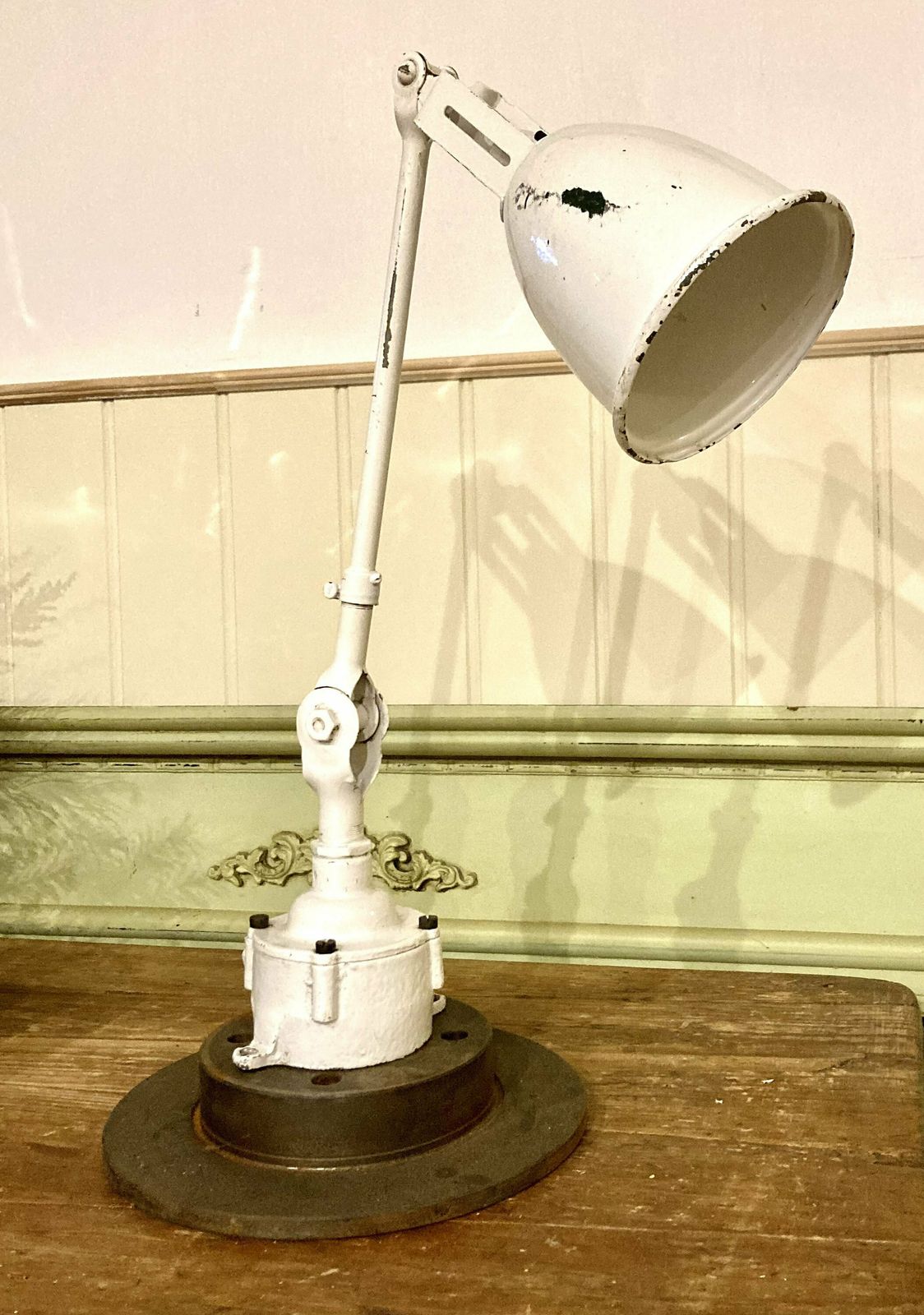 Dugdills Industrial Desk Vintage Lamp Office Factory Retro Antique Light Lighting Factory Table Floor photo Lighting