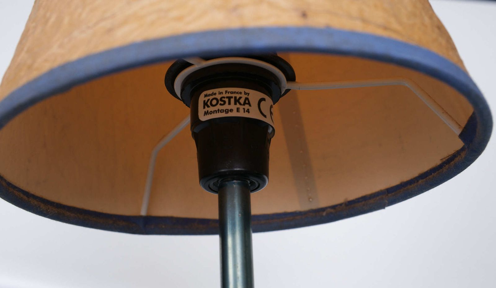 Robert Kostka Handmade Star Table Lamp 1980s France photo vintage
