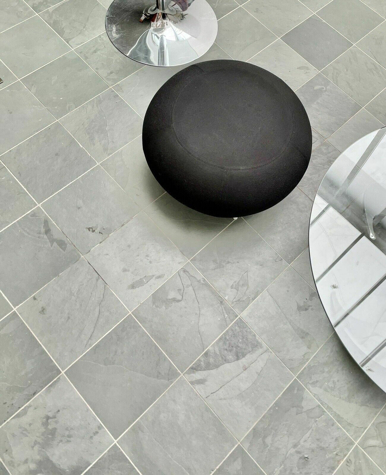 Allermuir A620 Pebble Stool/Seating Unit In Havana Extreme (Black) photo furniture