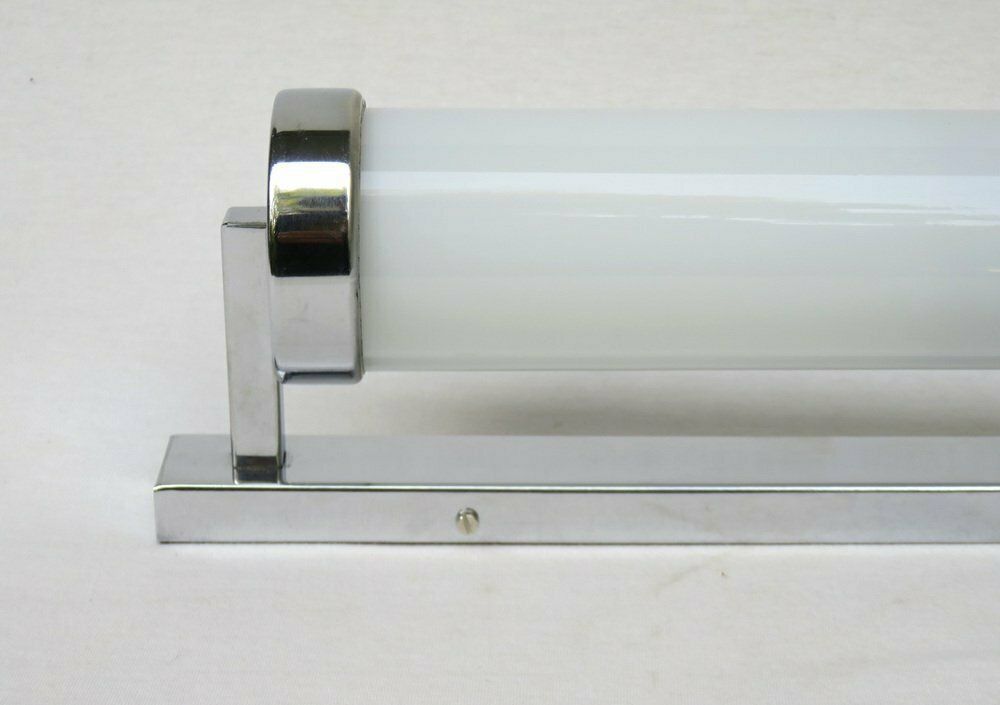 Lighting Chrome Plated Glass Wall Lamp From Napako, Czech Republic, 1930s photo