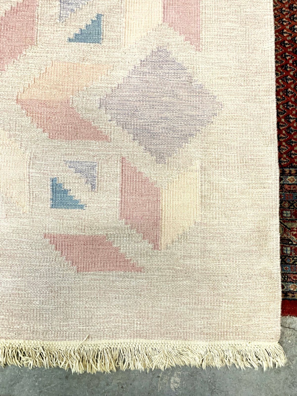 Wool Carpet Röllakan 15, Sweden 1960s/1970s, Vintage, Mid C Modern photo Textiles