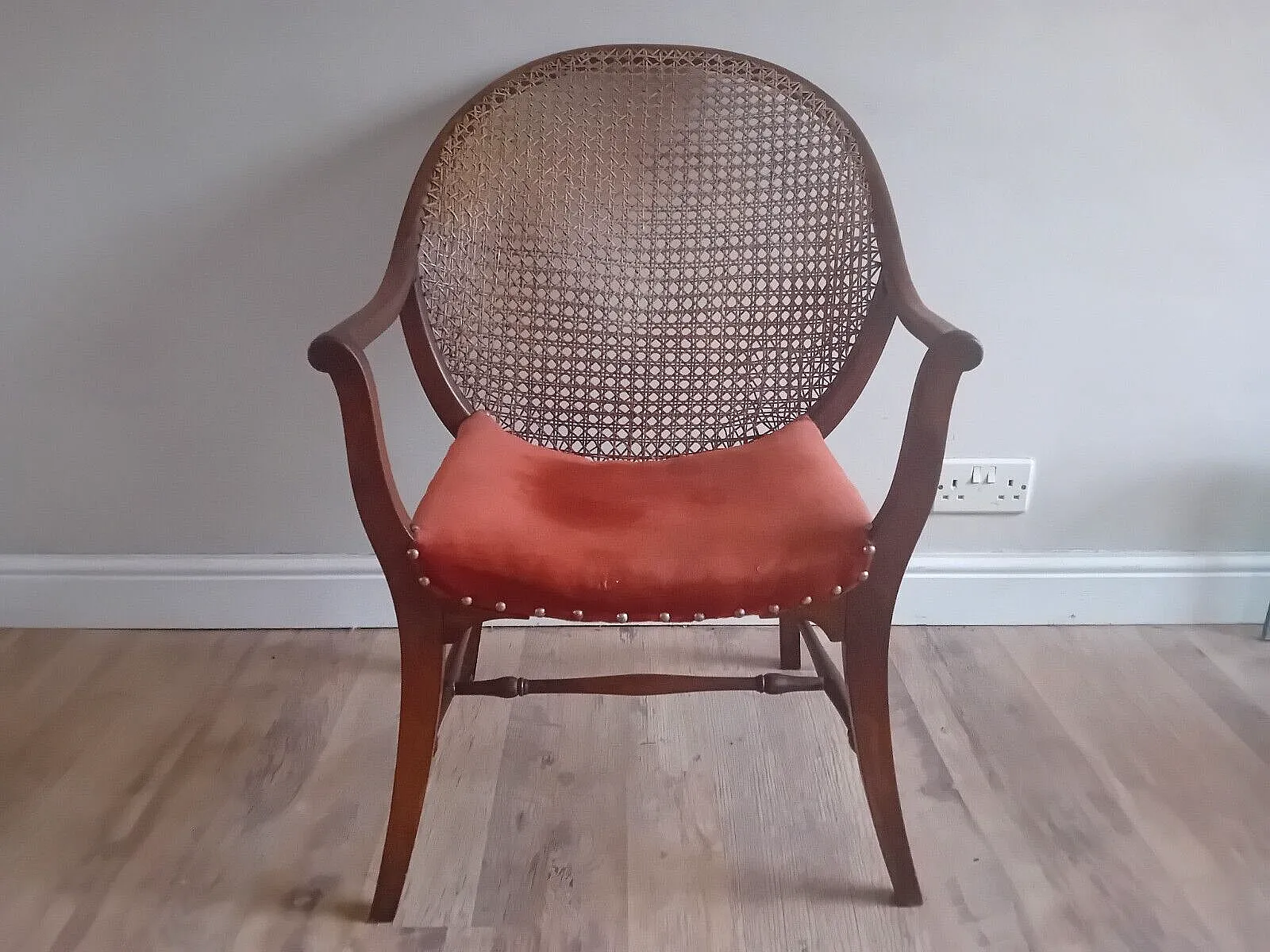 Delightful French Art Deco 1920's Elm Bedroom , Landing , Hall ,Armchair