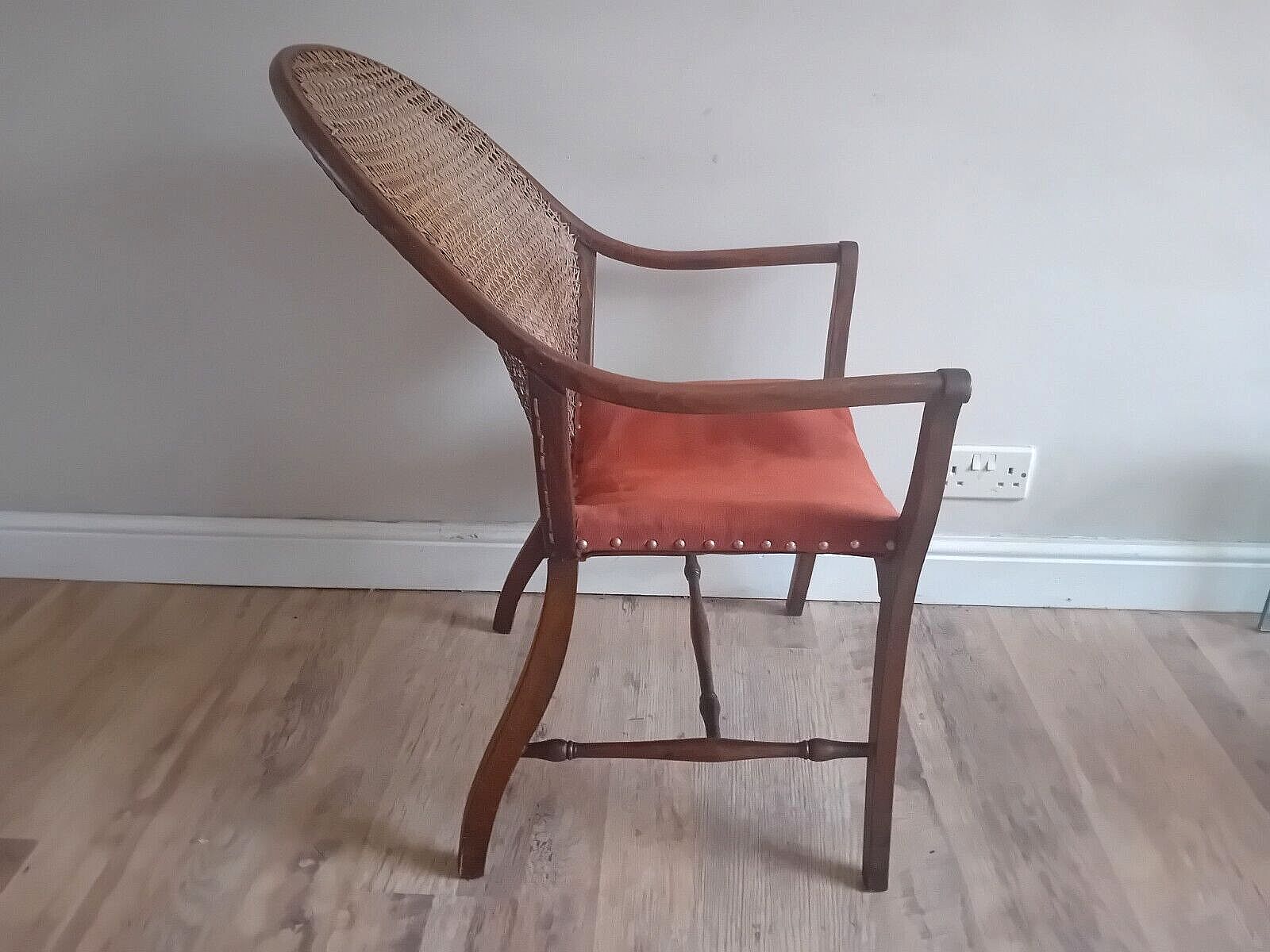 photo for sale Delightful French Art Deco 1920's Elm Bedroom , Landing , Hall ,Armchair