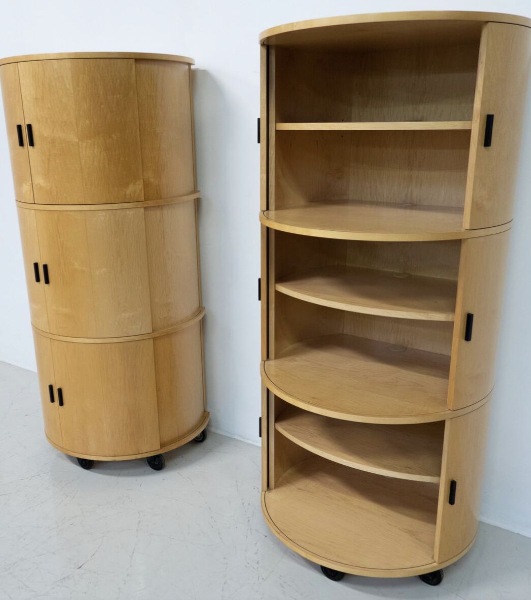 Mid Century Modern Round Cabinets ‘Big O’ By Dirk Meylaerts, 1990s photo 2500.0