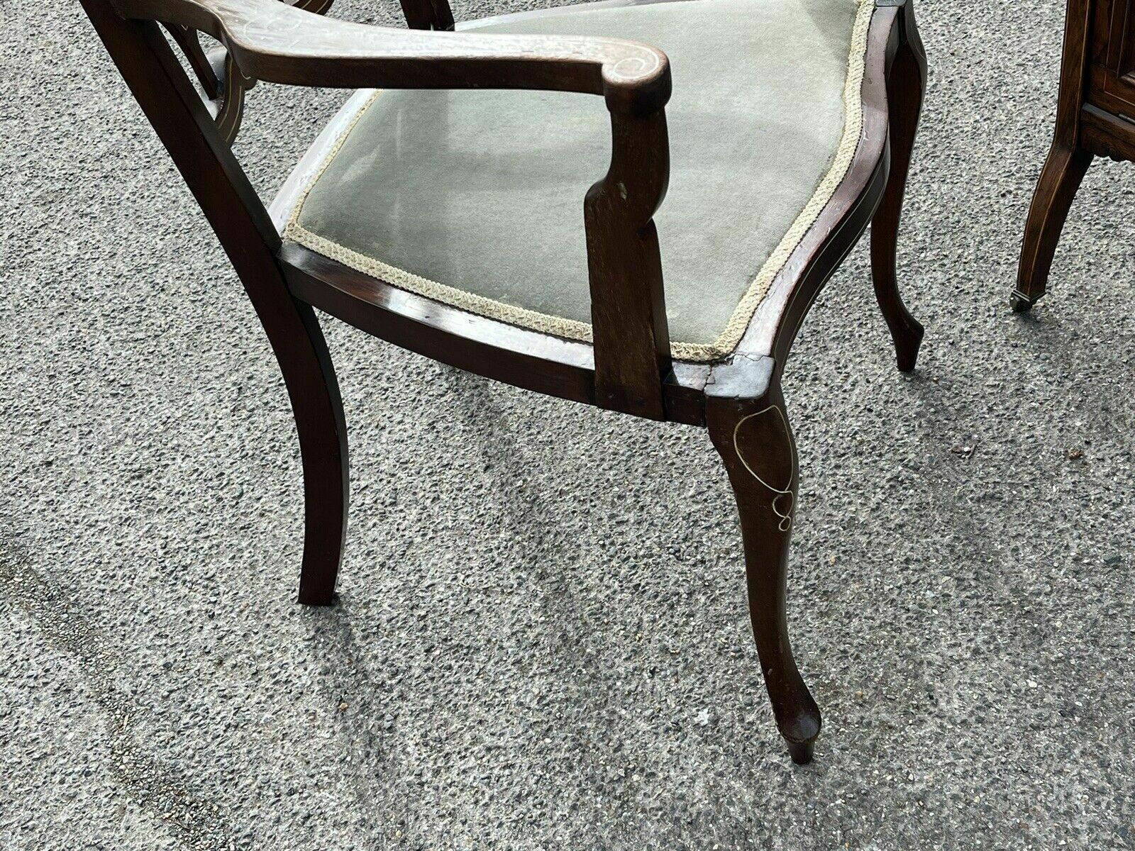 English Victorian Rosewood Davenport Desk & Chair, Possibly By James Shoolbred. photo buy
