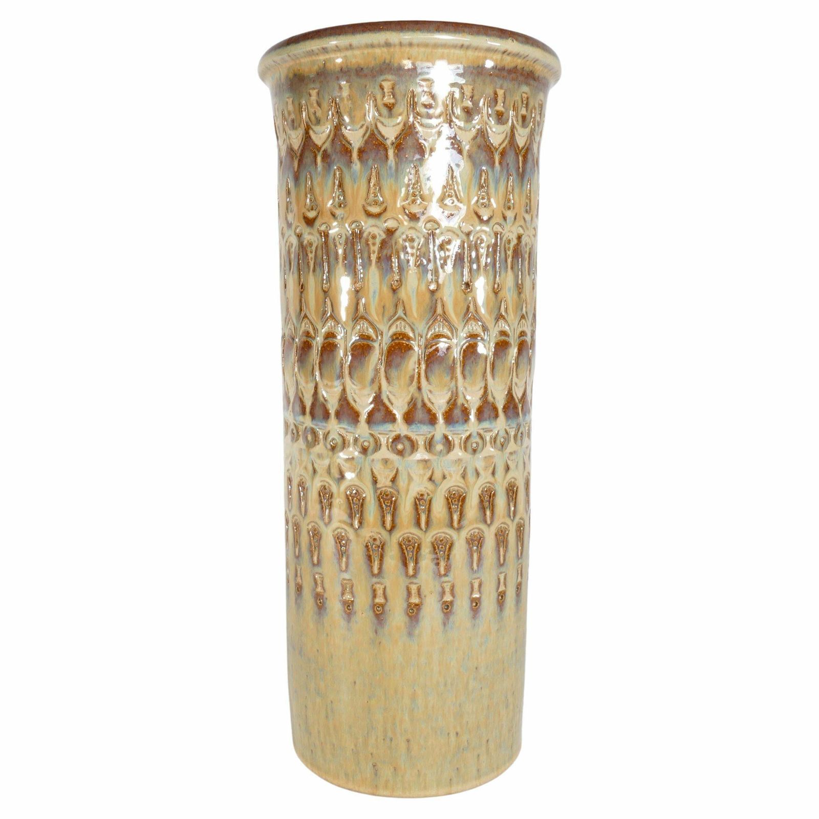 Scandinavian Modern Stoneware Floor Vase, "3119" Søholm Stentøj, 1960's
