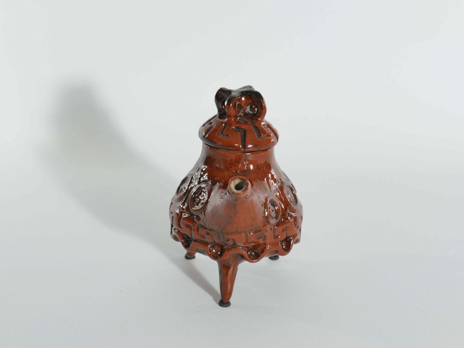 Vintage Playful Teapot With Crab Like Features By Allan Hellman Sweden 1982 photo 395.0