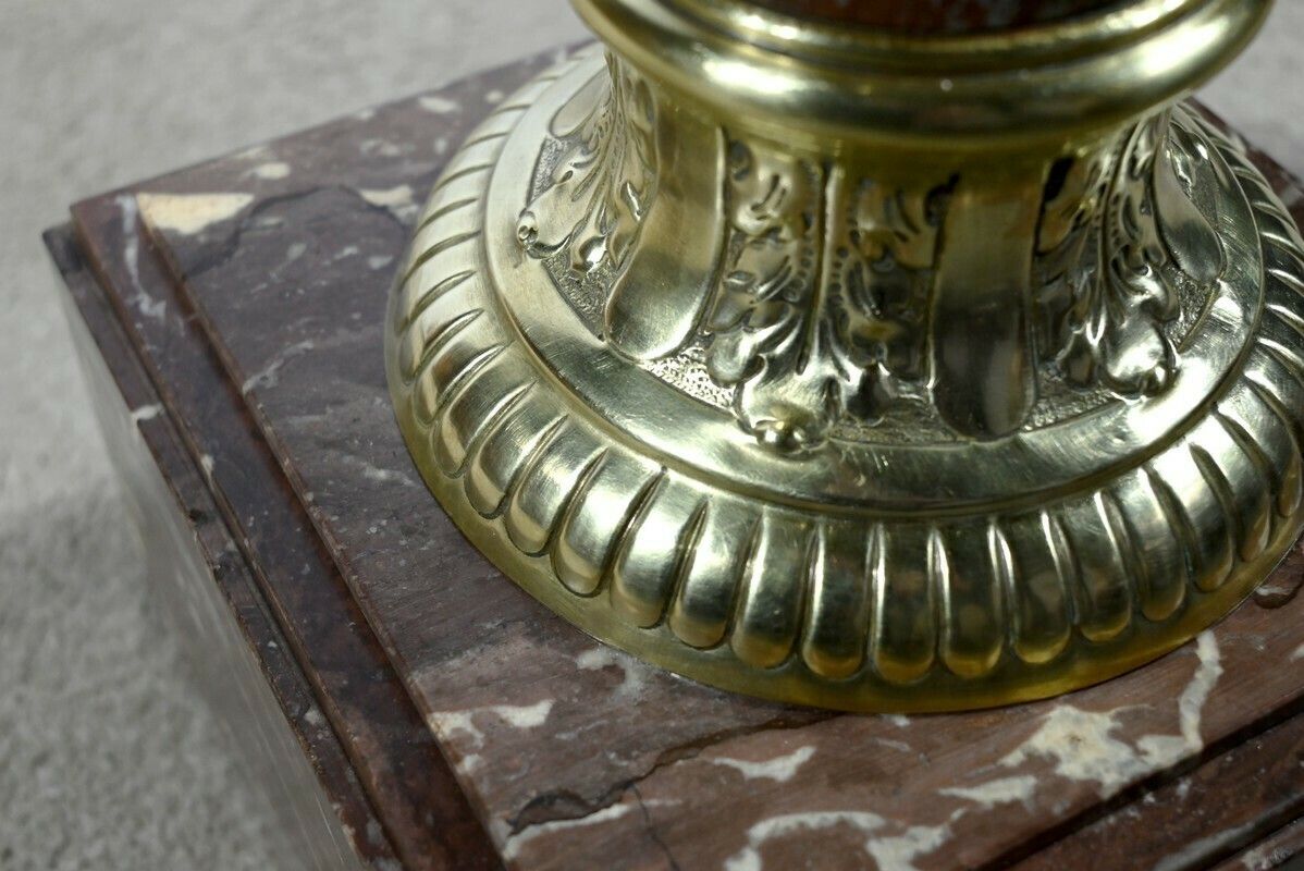 photo buy Red Pyrenees Marble Column – Late 19th Century