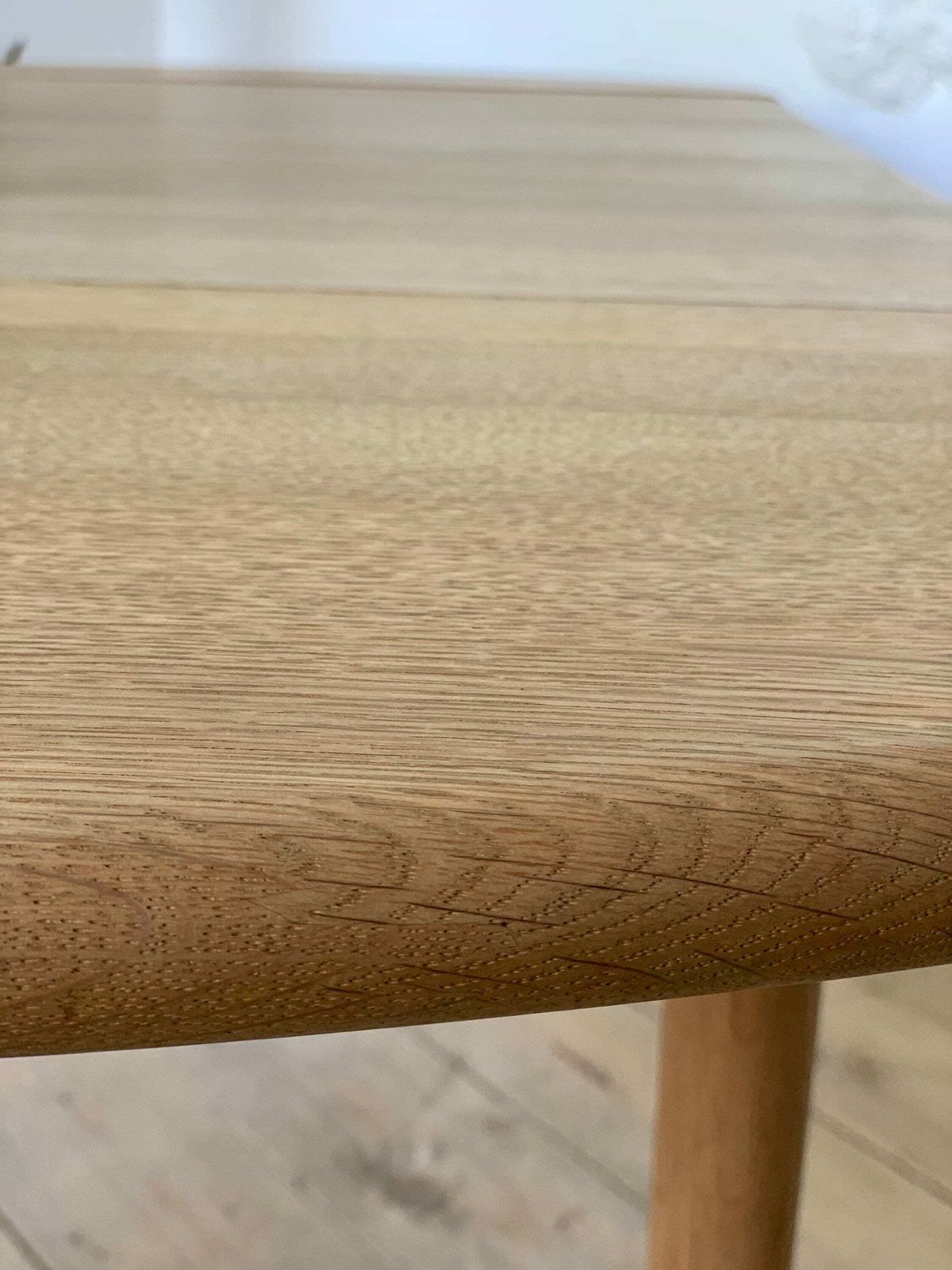 Hans Wegner Scandinavian Solid Oak Coffee Table photo vintage