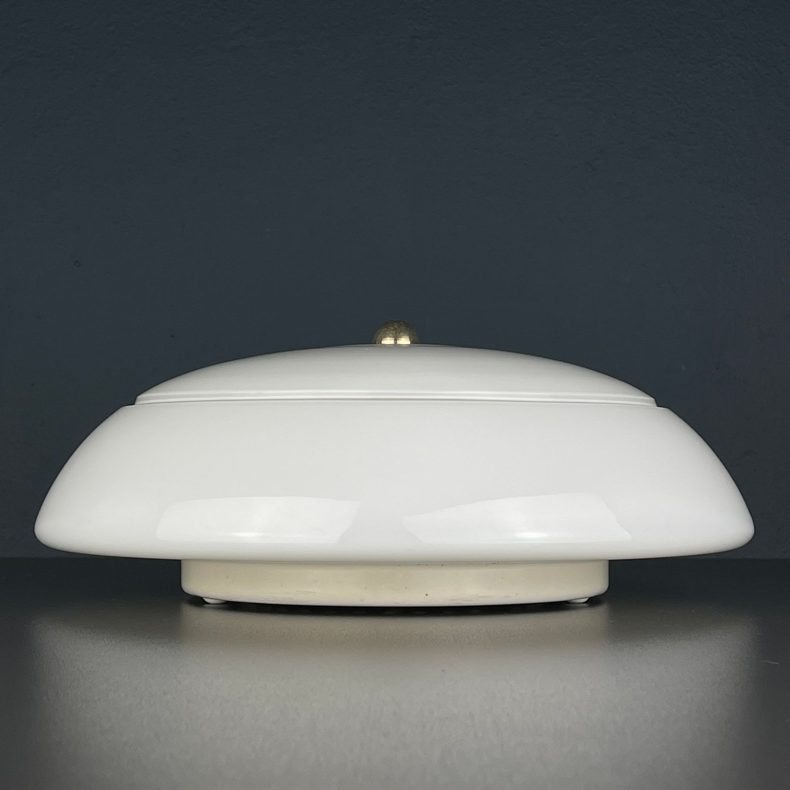 590.0 Mid Century Murano Glass Ceiling Lamp Vetri Murano 033 By Vetreria De Majo Italy 1970s photo