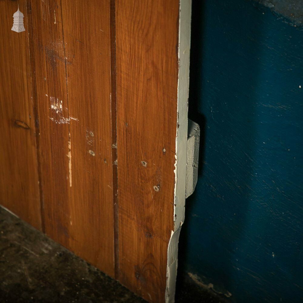 Ledged And Braced Door, Pine Finish photo vintage