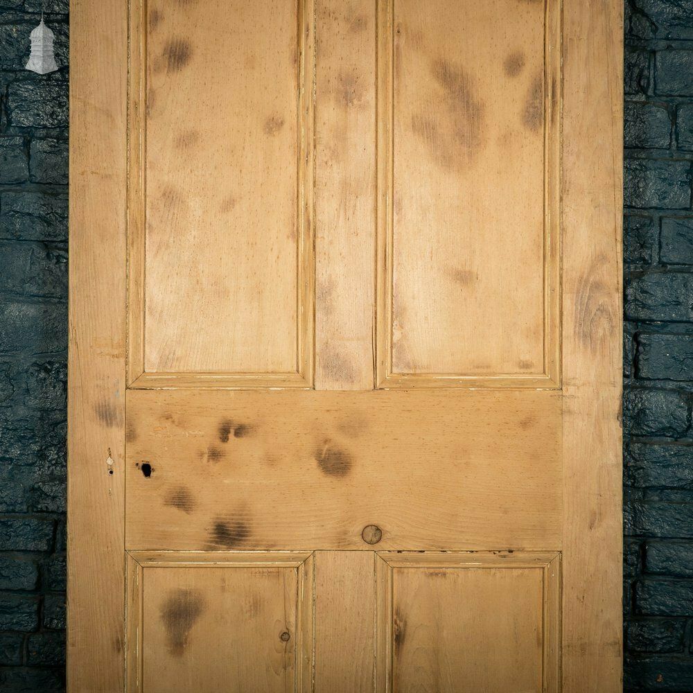 photo for sale Pine Panelled Door, 6 Moulded Panel Door