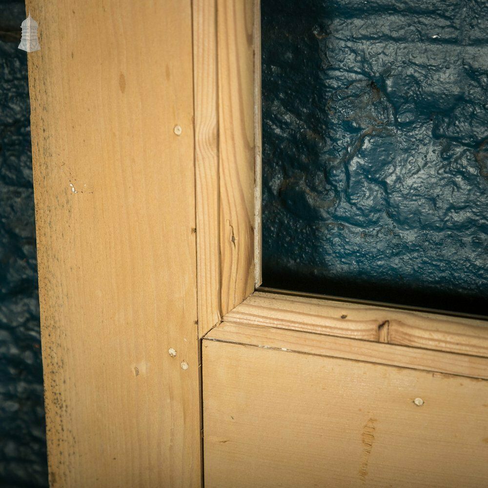 Half Glazed Door, Pine Moulded 3 Panel photo Home Fixtures