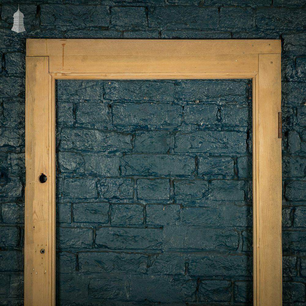 Home Fixtures Half Glazed Door, Pine Moulded 3 Panel photo