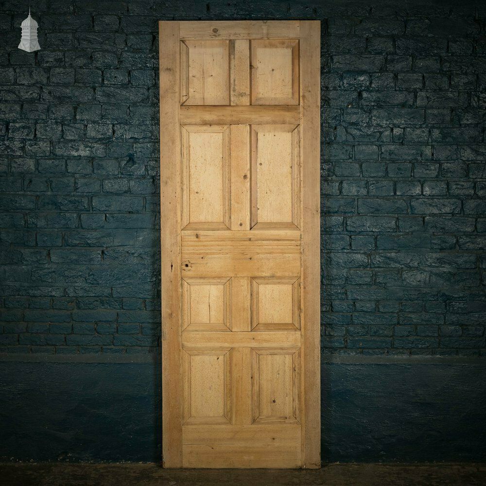 photo furniture Multi Panel Door, Moulded Pine 8 Panel Door